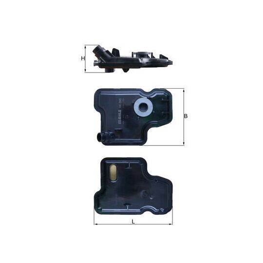 HX 395 - Hydraulic Filter, automatic transmission 