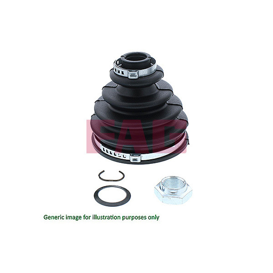 772 0198 30 - Bellow Set, drive shaft 