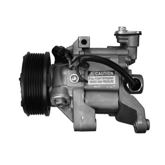 Compressor, air conditioning