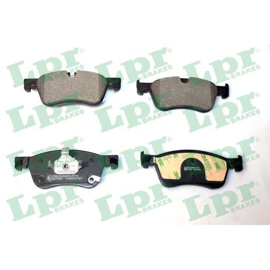 05P2387 - Brake Pad Set, disc brake 