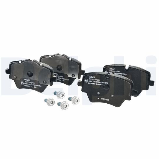 LP3883 - Brake Pad Set, disc brake 