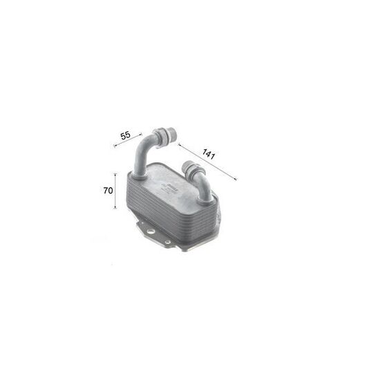 CLC 356 000S - Oil Cooler, engine oil 