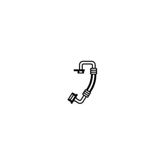 400038 - High-/Low Pressure Line, air conditioning 
