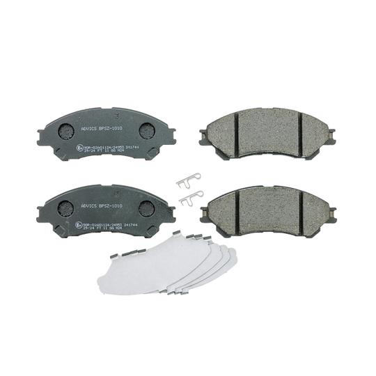 BPSZ-1010 - Brake Pad Set, disc brake 