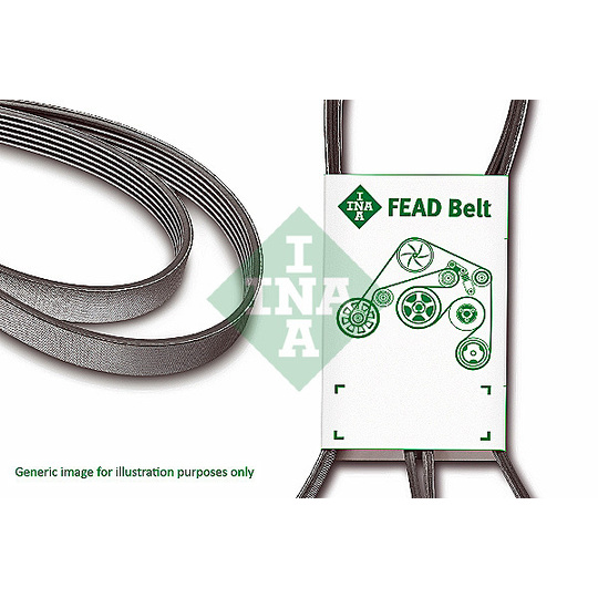 FB 7PK1668 - V-Ribbed Belt 