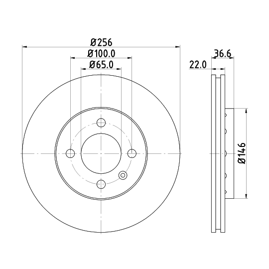 8DD 355 129-441 - Brake Disc 