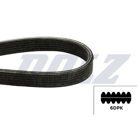 05KD6DPK1195 - V-Ribbed Belt 