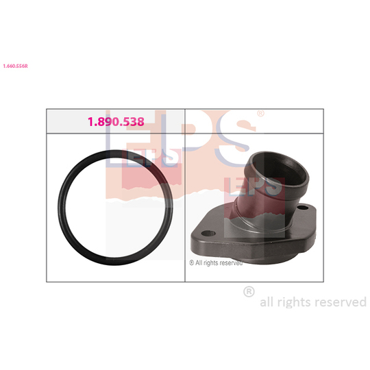 1.660.556R - Coolant Flange 