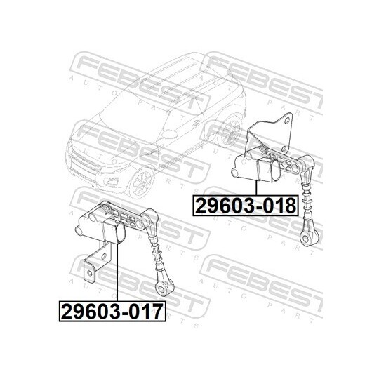 29603-017 - Sensor, headlight levelling 