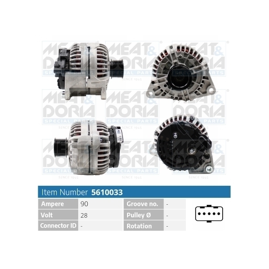 5610033 - Alternator 