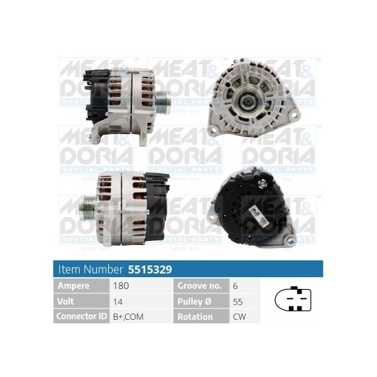 5515329 - Alternator 