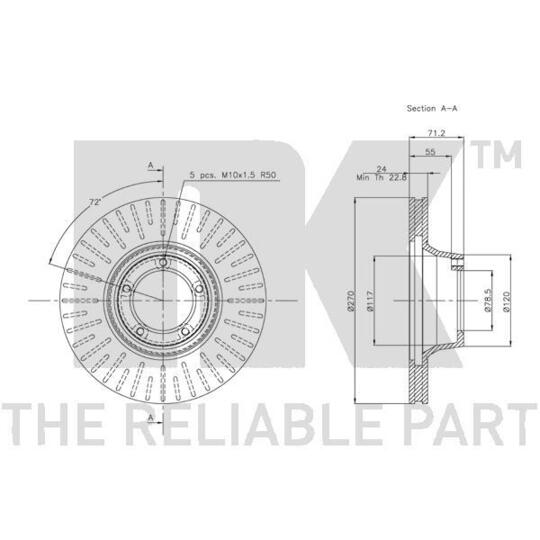 202518 - Brake Disc 