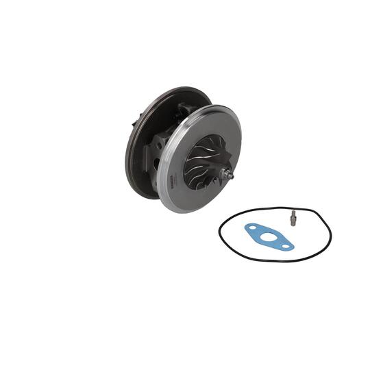 Core assembly, turbocharger