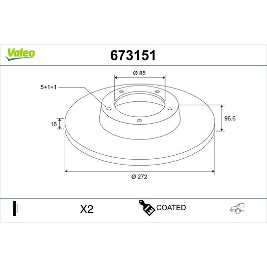 673151 - Brake Disc 