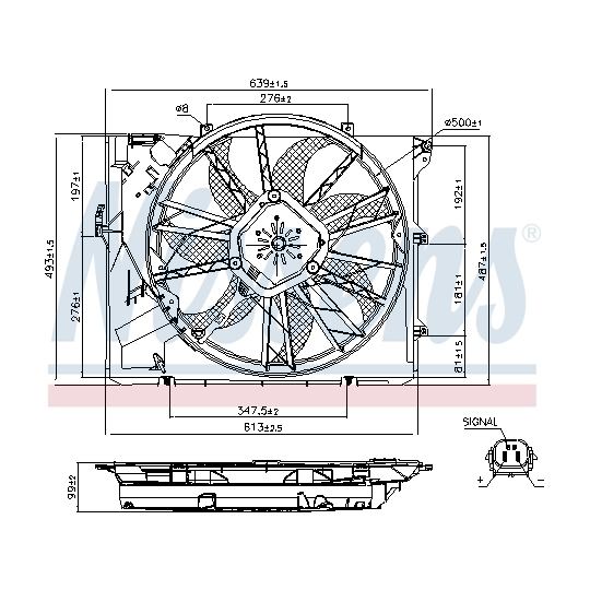 85633 - Fan, radiator 