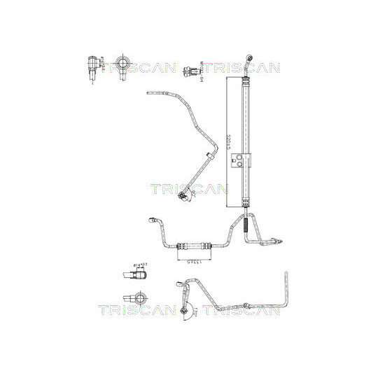Hydraulic Hose, steering