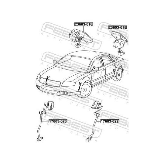23603-016 - Sensor, headlight levelling 