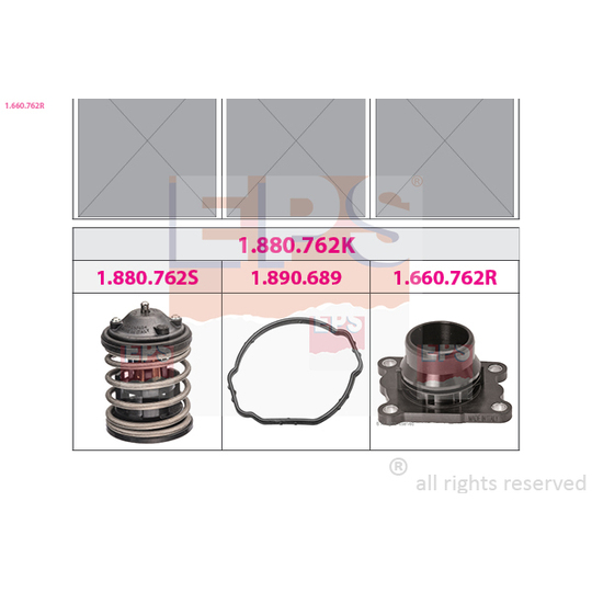 1.660.762R - Coolant Flange 