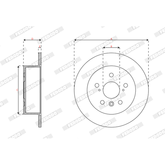 DDF3191C - Brake Disc 