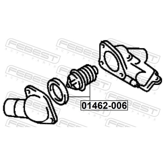 01462-006 - Thermostat, coolant 