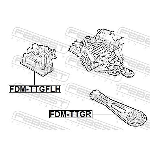 FDM-TTGR - Mounting, manual transmission 