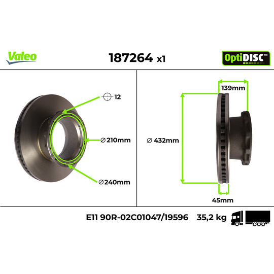 187264 - Brake Disc 