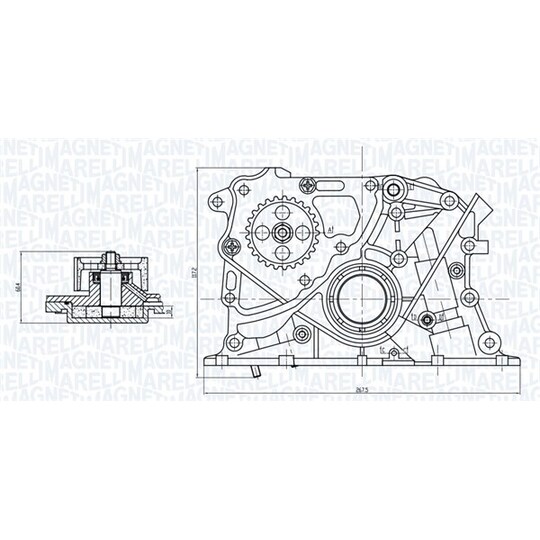 351516000122 - Oil pump 