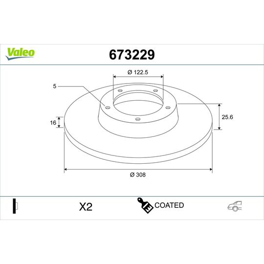 673229 - Brake Disc 