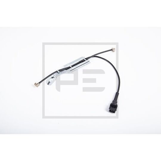 Warning Contact, brake pad wear