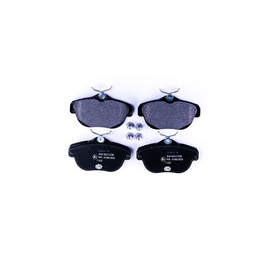 8DB 355 012-881 - Brake Pad Set, disc brake 