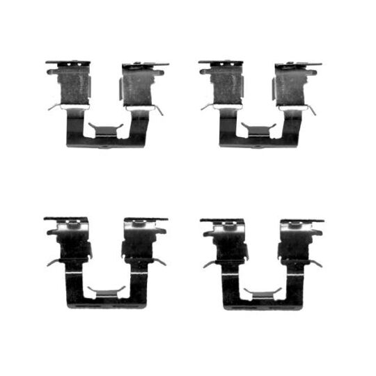8DZ 355 204-921 - Accessory Kit, disc brake pad 