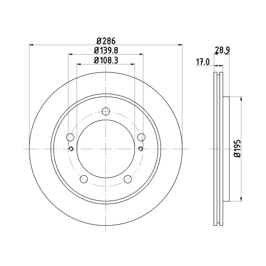 8DD 355 111-791 - Brake Disc 