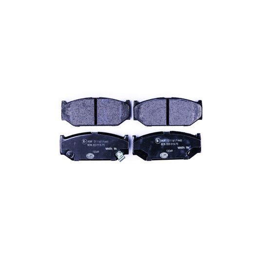 8DB 355 015-751 - Brake Pad Set, disc brake 