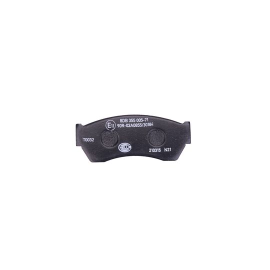 8DB 355 005-711 - Brake Pad Set, disc brake 