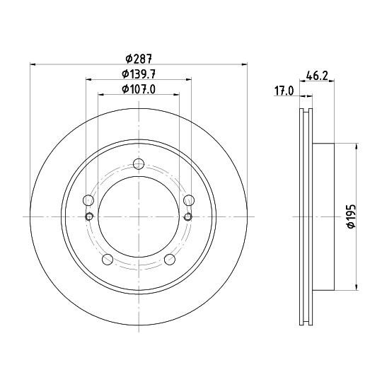 8DD 355 104-771 - Brake Disc 