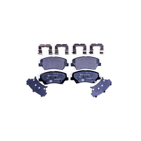 8DB 355 021-781 - Brake Pad Set, disc brake 