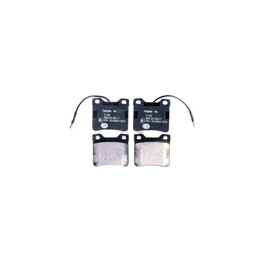 8DB 355 008-171 - Brake Pad Set, disc brake 