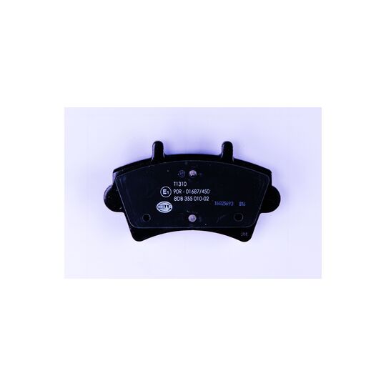 8DB 355 010-021 - Brake Pad Set, disc brake 