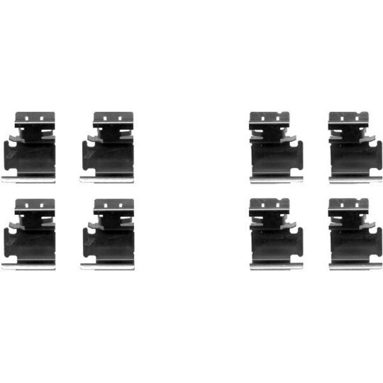 8DZ 355 203-061 - Accessory Kit, disc brake pad 