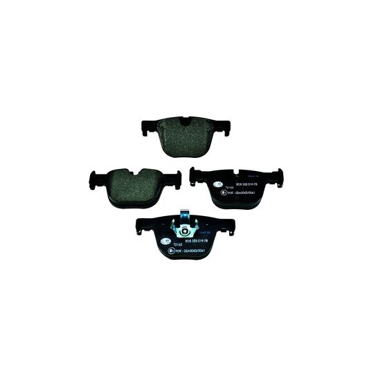 8DB 355 019-781 - Brake Pad Set, disc brake 