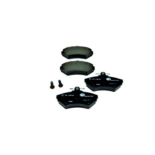 8DB 355 018-251 - Brake Pad Set, disc brake 