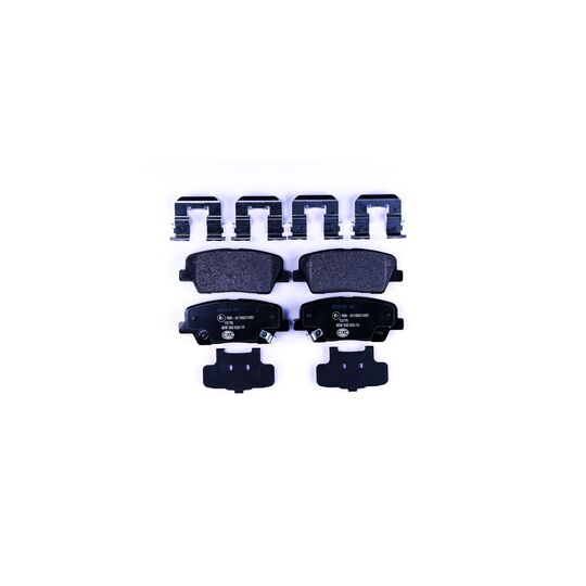 8DB 355 020-101 - Brake Pad Set, disc brake 