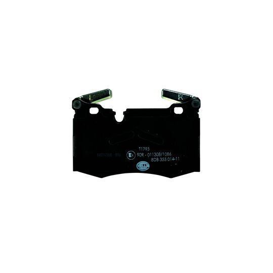 8DB 355 014-111 - Brake Pad Set, disc brake 