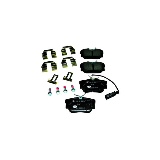 8DB 355 018-591 - Brake Pad Set, disc brake 