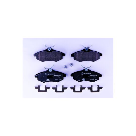 8DB 355 010-161 - Brake Pad Set, disc brake 