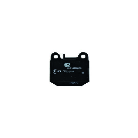 8DB 355 008-831 - Brake Pad Set, disc brake 