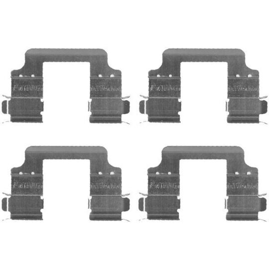 8DZ 355 203-321 - Accessory Kit, disc brake pad 
