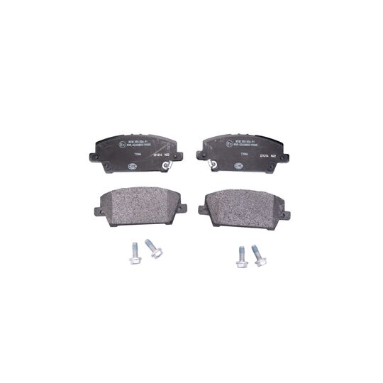 8DB 355 006-911 - Brake Pad Set, disc brake 