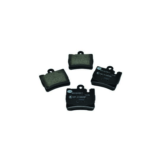 8DB 355 008-711 - Brake Pad Set, disc brake 