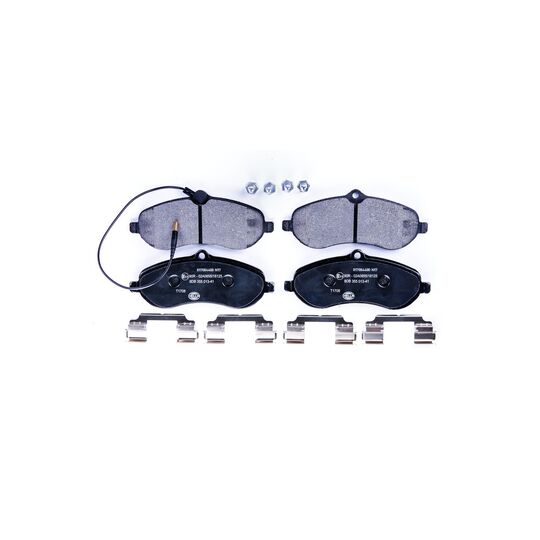 8DB 355 013-411 - Brake Pad Set, disc brake 